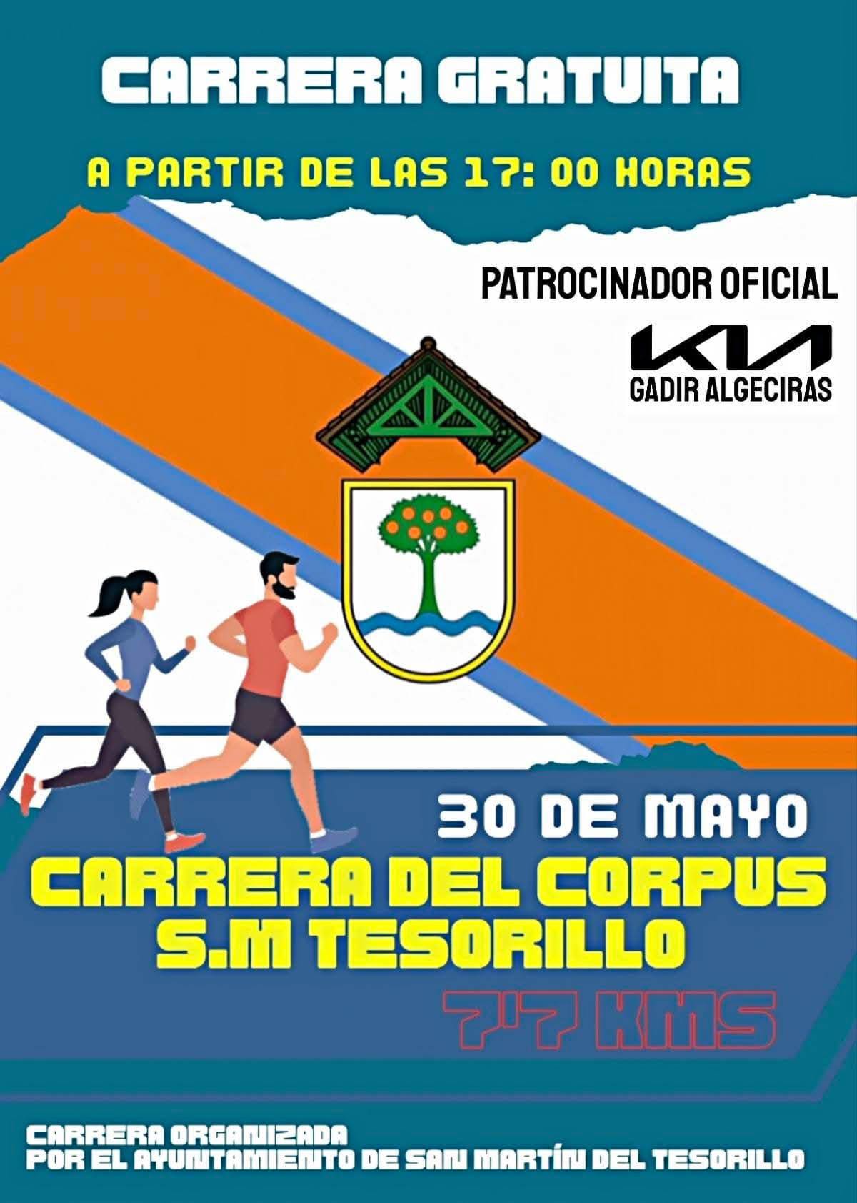 Cartel de la Carrera del Corpus 2026.