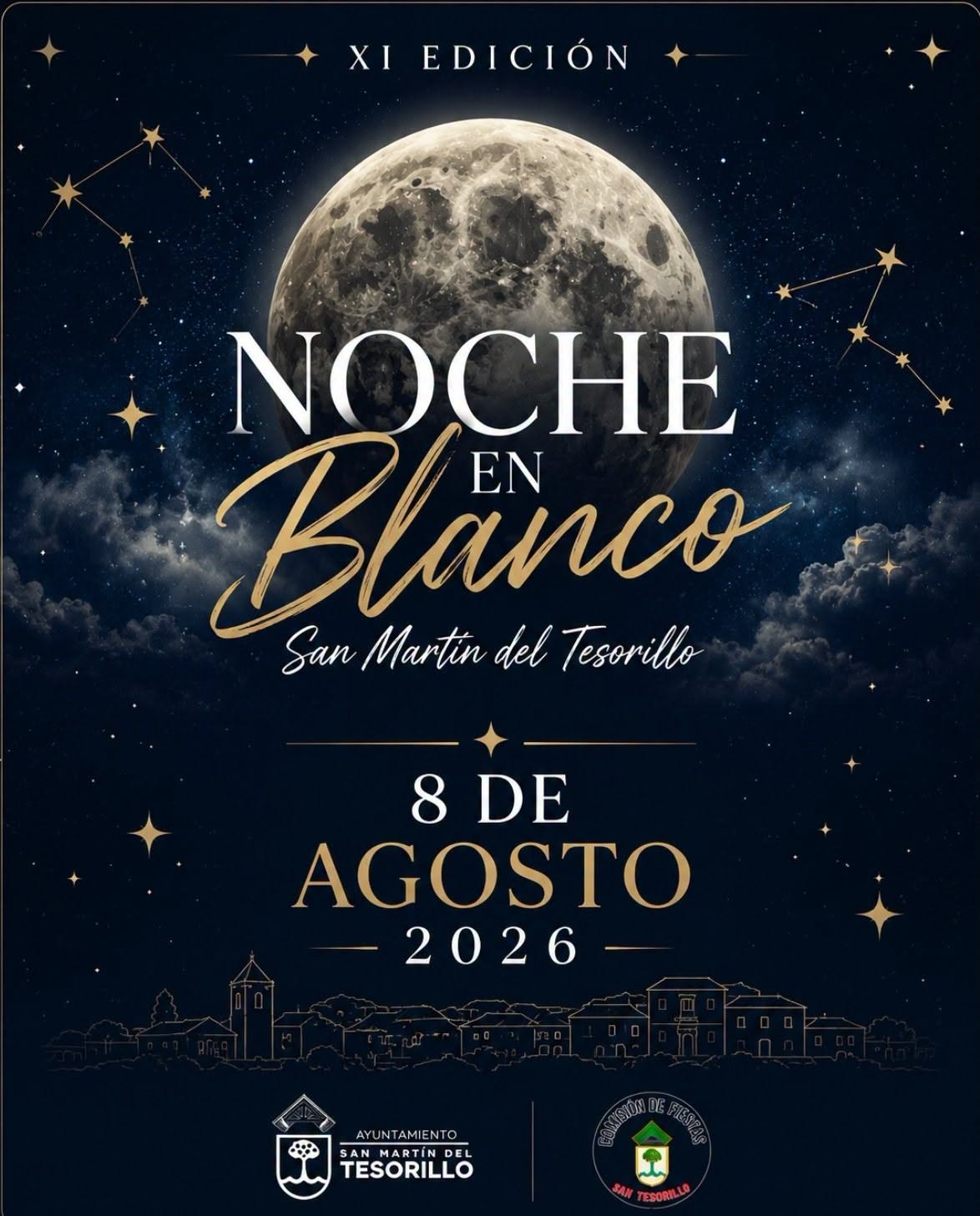 Cartel de la XI edición de la Noche en Blanco.