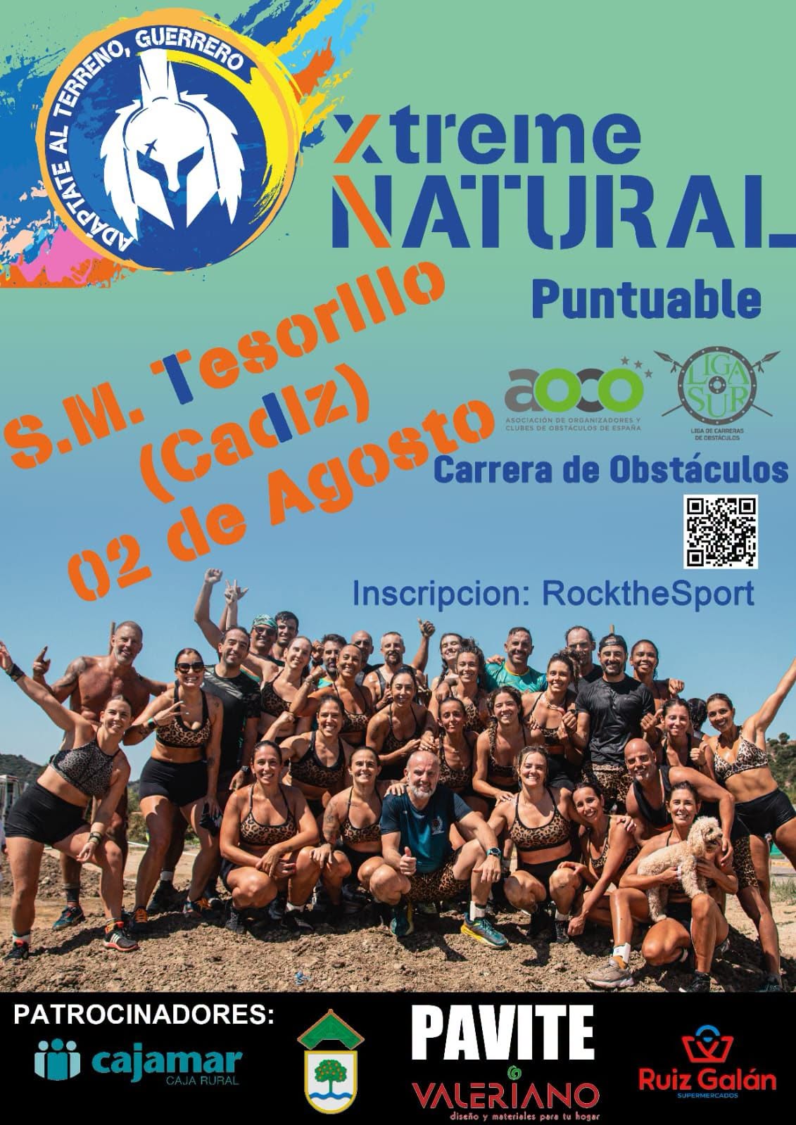 Cartel de la Xtreme Natural 2026